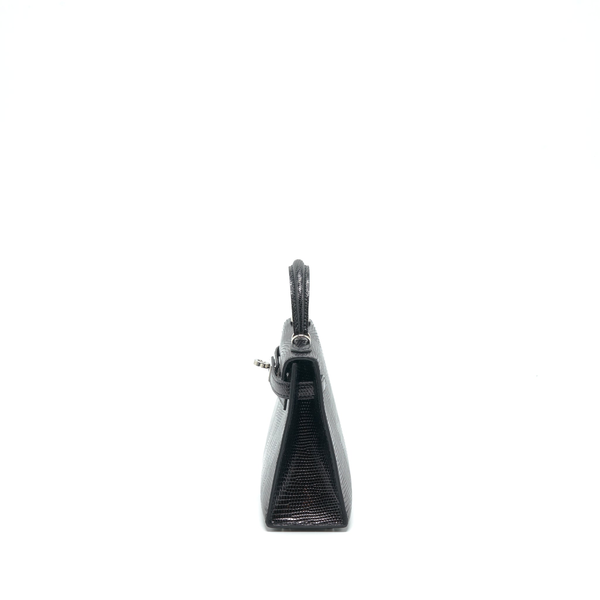 hermes-mini-kelly-20cm-lizard-black-shw