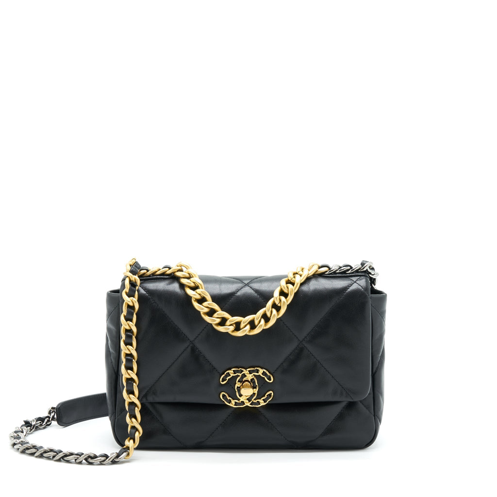 chanel-small-19-bag-goatskin-black-with-gold-sliver-hardware