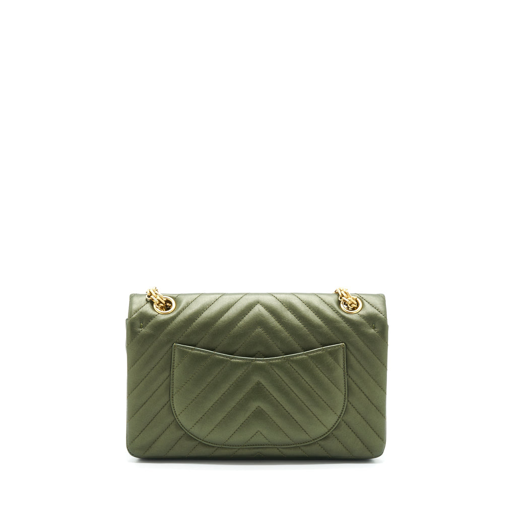 chanel-small-2-55-reissue-flap-bag-dark-green-brushed-gold-hardware