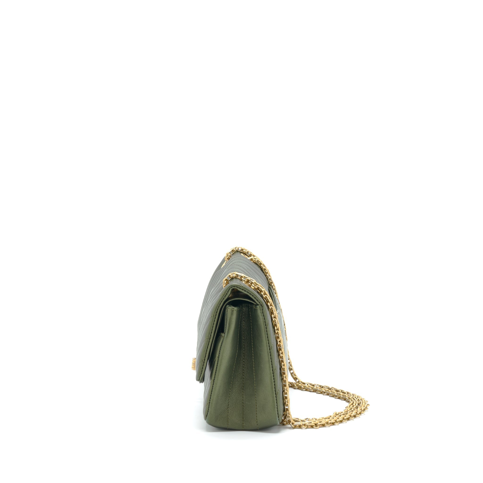 chanel-small-2-55-reissue-flap-bag-dark-green-brushed-gold-hardware