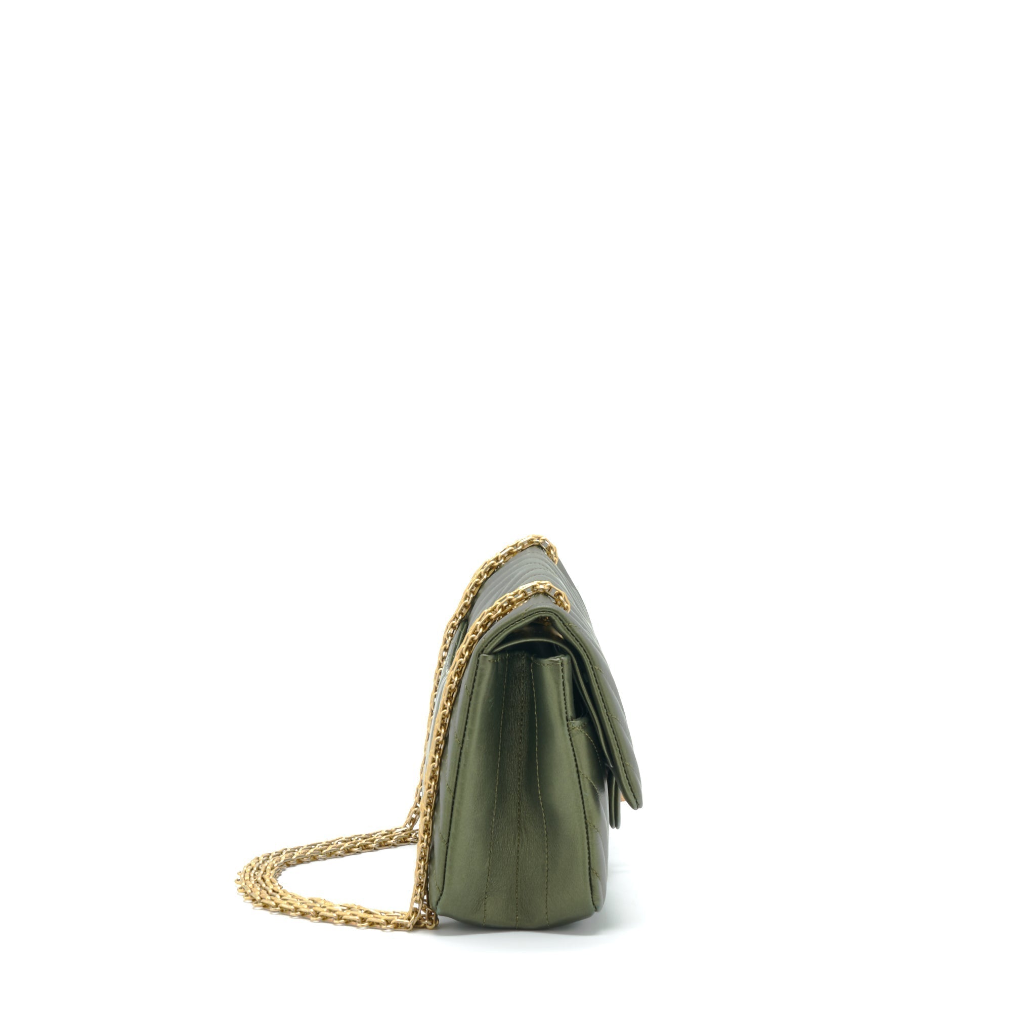 chanel-small-2-55-reissue-flap-bag-dark-green-brushed-gold-hardware