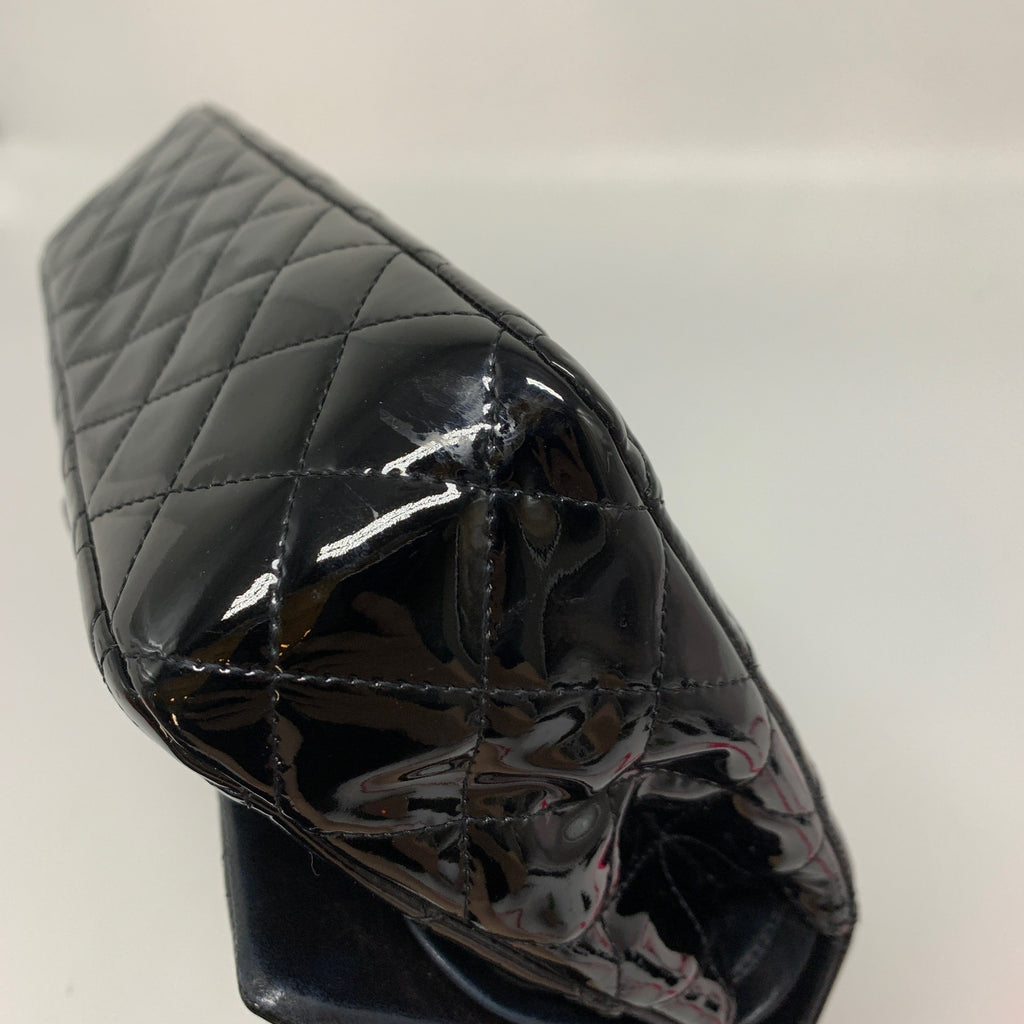 chanel-patent-leather-medium-classic-double-flap-bag-black-shw