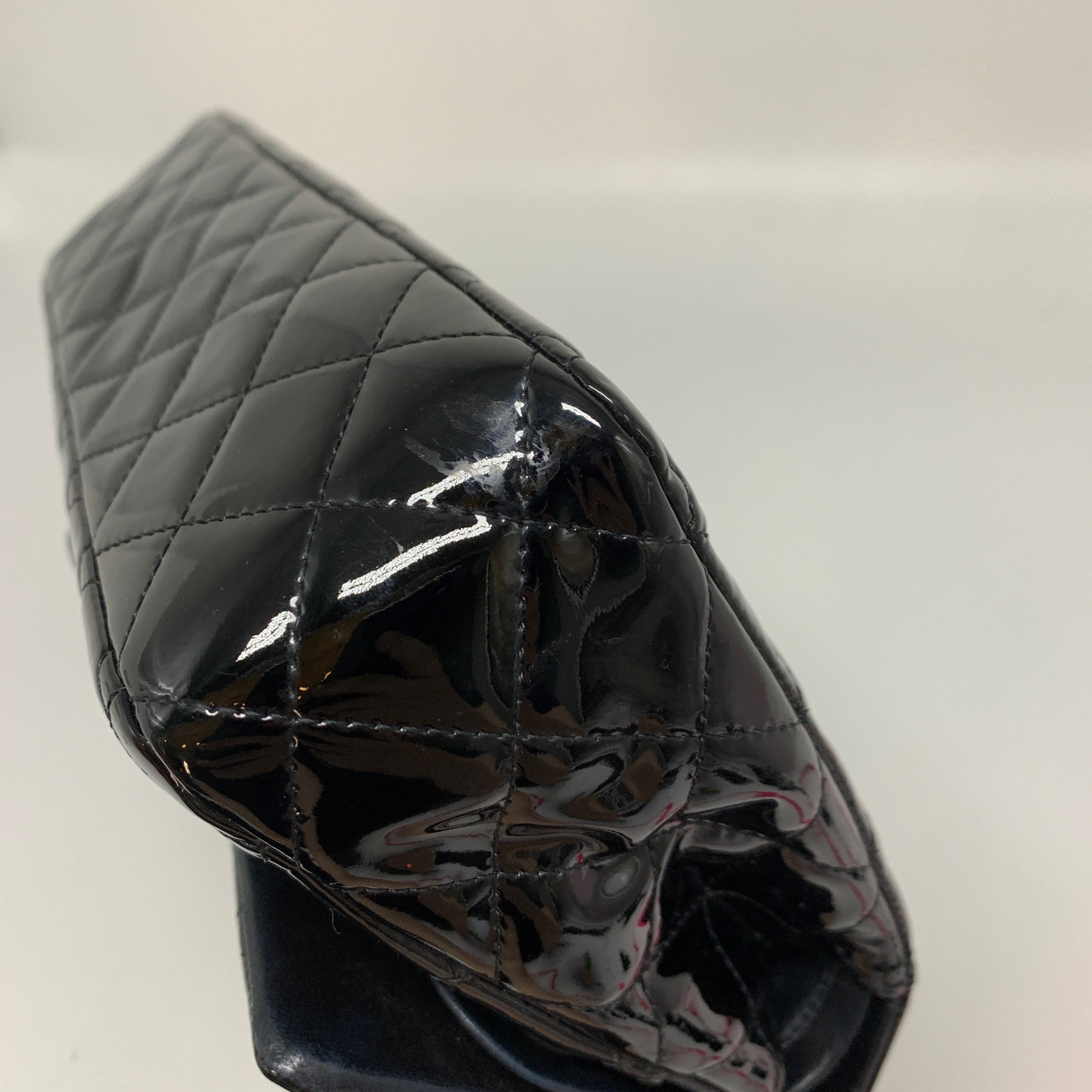 chanel-patent-leather-medium-classic-double-flap-bag-black-shw