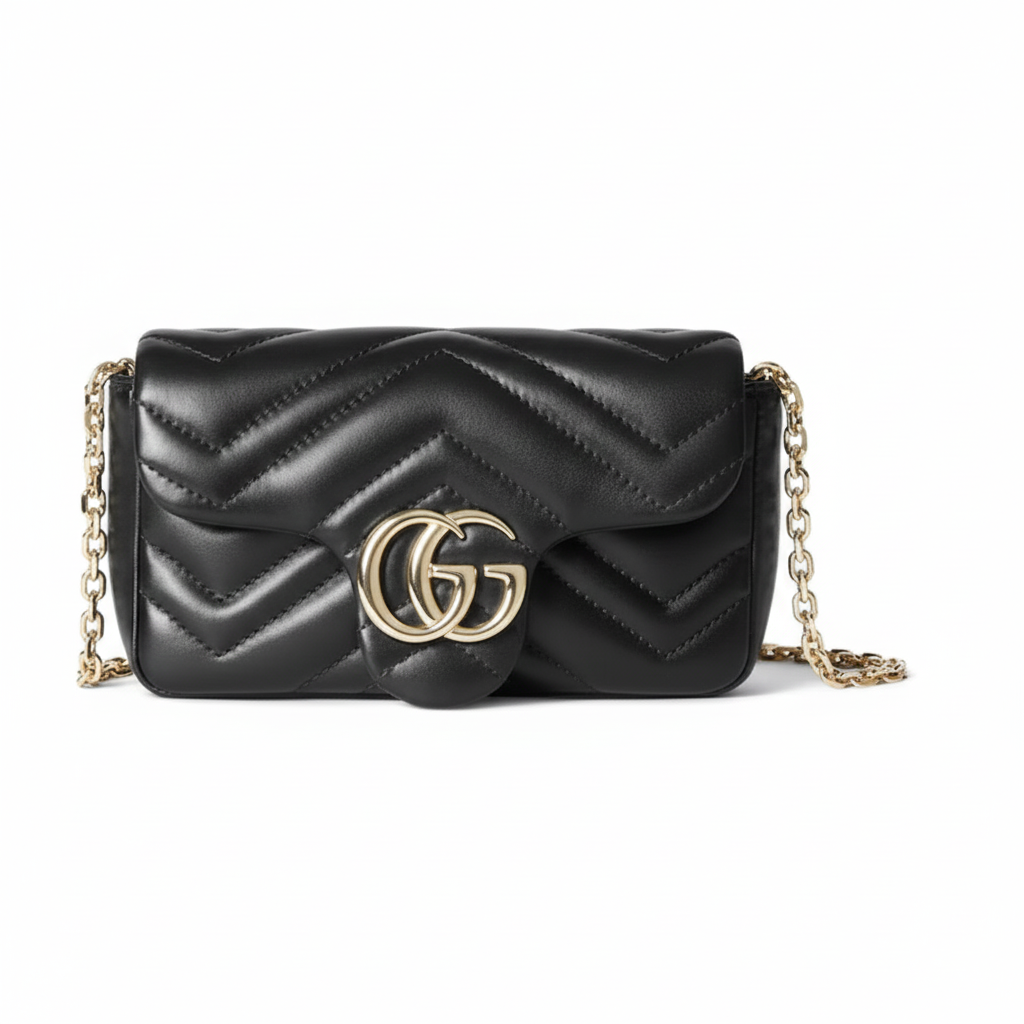 GG Marmont mini Black bag