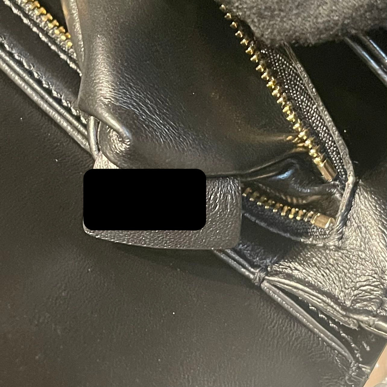 celine-teen-triomphe-shoulder-bag-calfskin-black-ghw
