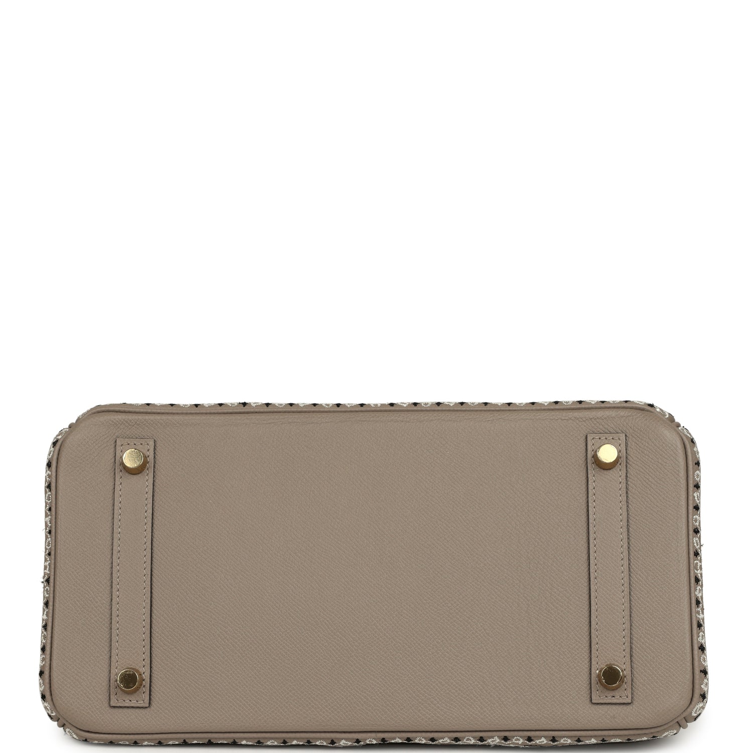 Jay Ahr Birkin 30 Gris Asphalte Epsom Bandana Embroidery Gold Hardware Bag