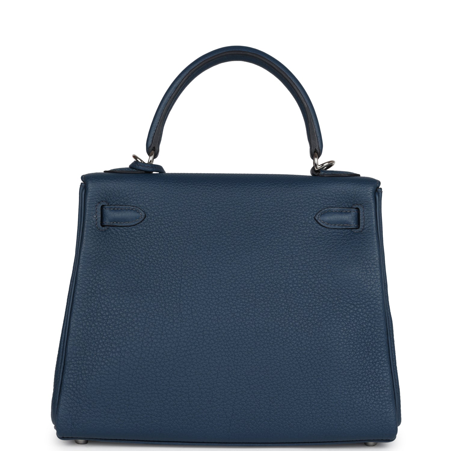 Kelly Retourne 25 Bleu De Prusse Togo Palladium Hardware Bag