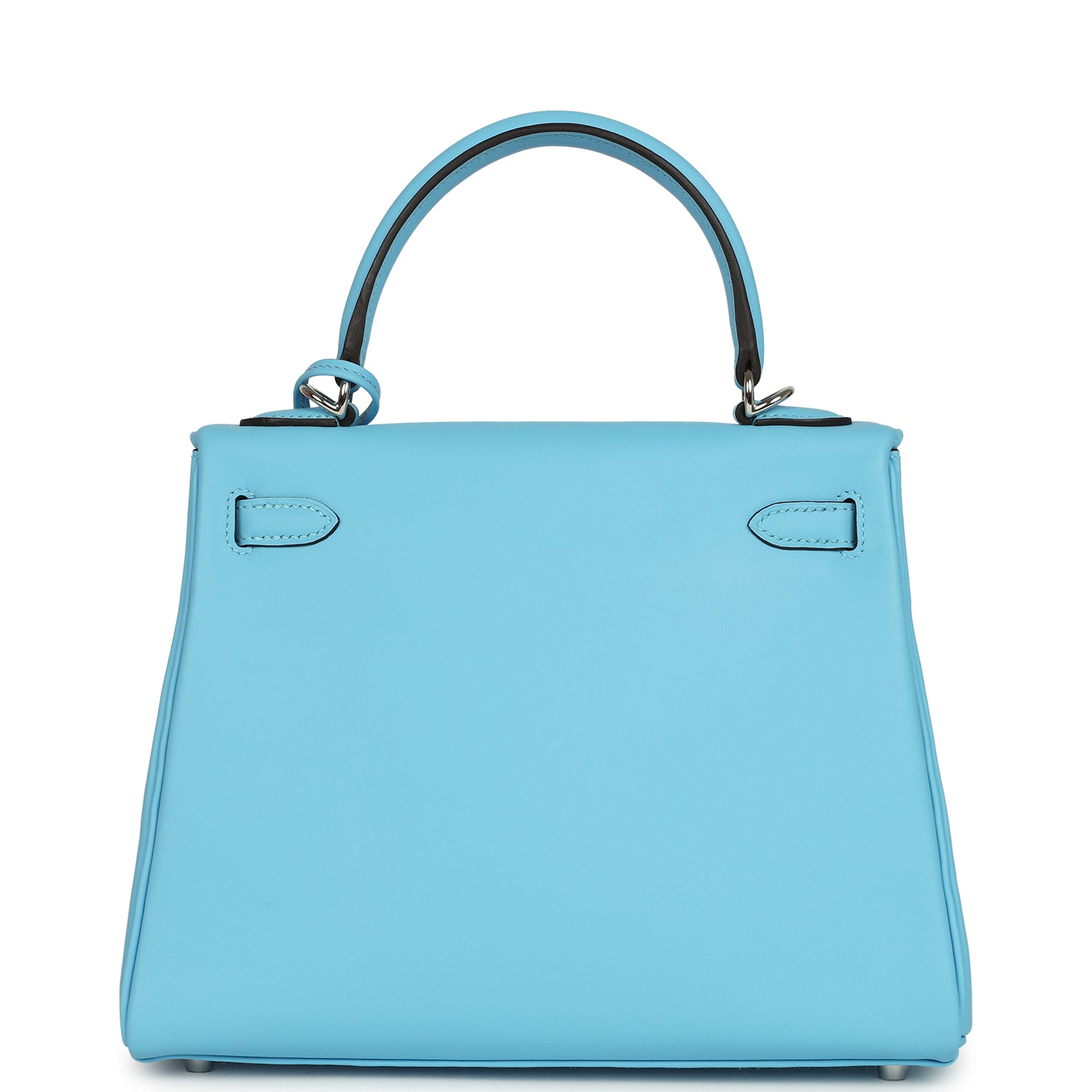Kelly Retourne 25 Celeste Swift Palladium Hardware Bag