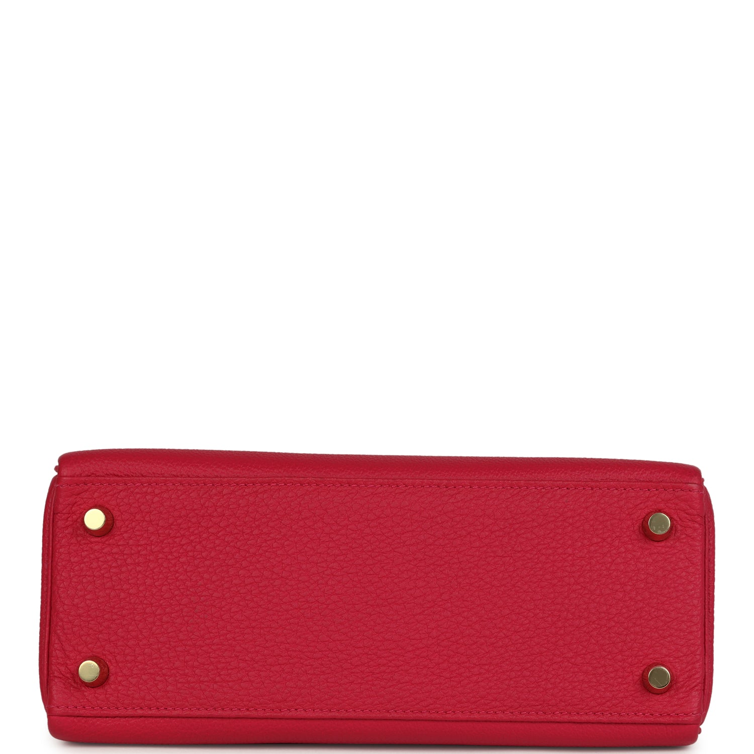 Kelly Retourne 25 Framboise Togo Gold Hardware Bag