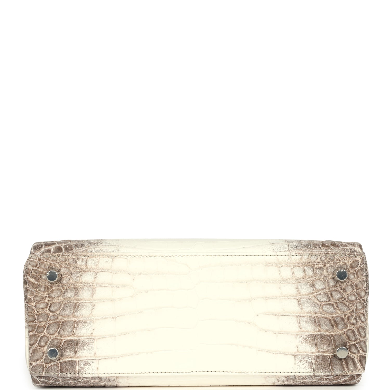 Kelly Retourne 25 Himalaya Niloticus Crocodile Palladium Hardware Bag