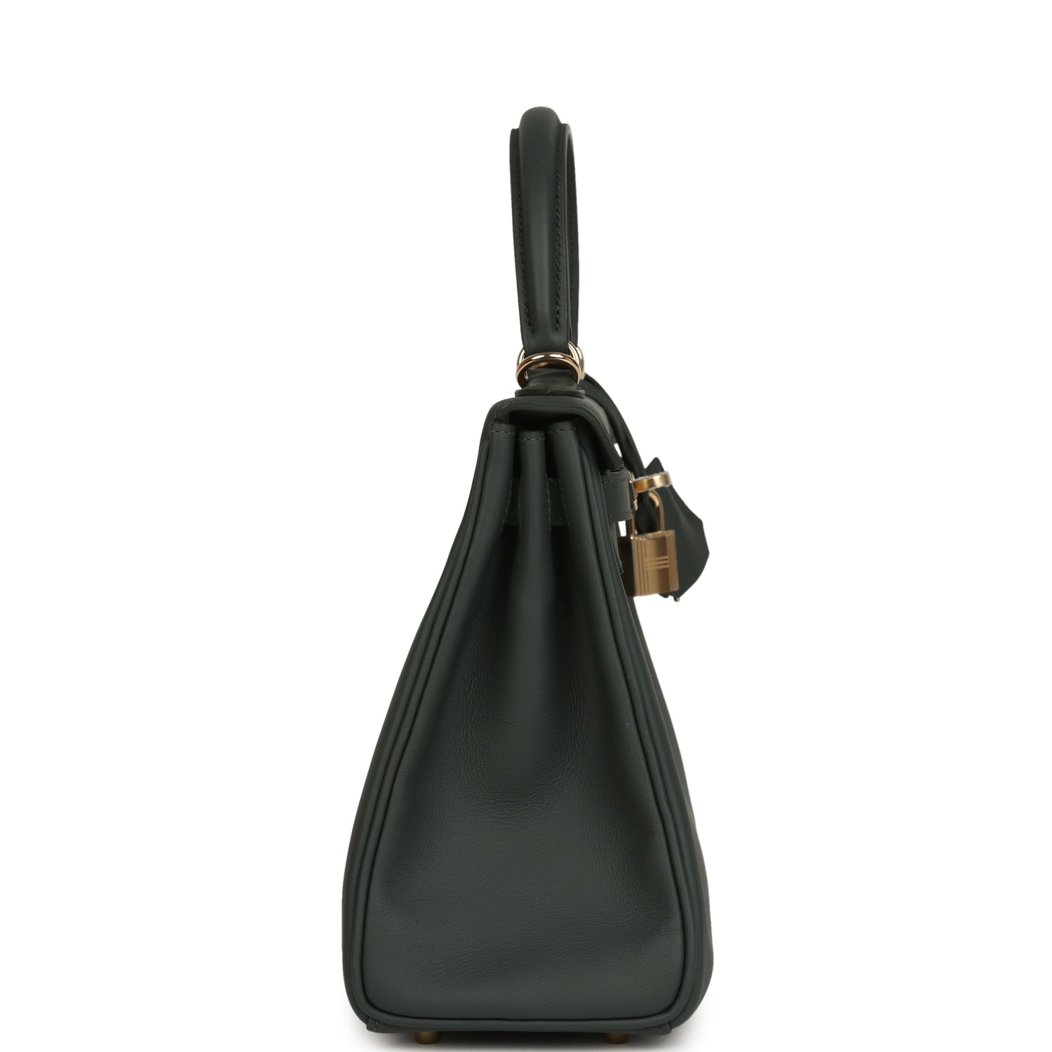 Kelly Retourne 25 Vert Mangrove Swift Permabrass Hardware Bag