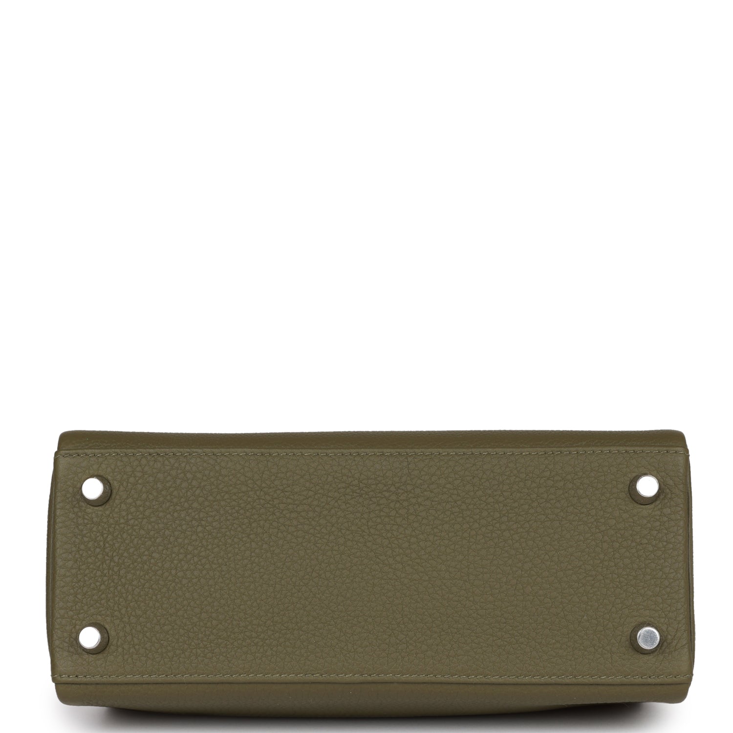 Kelly Retourne 25 Vert Veronese Togo Palladium Hardware Bag
