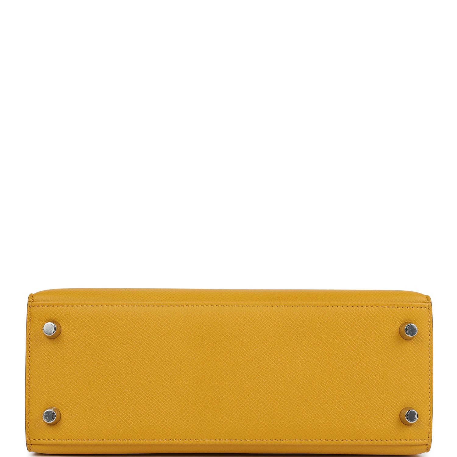 Kelly Sellier 25 Jaune Ambre Epsom Gold Hardware Bag