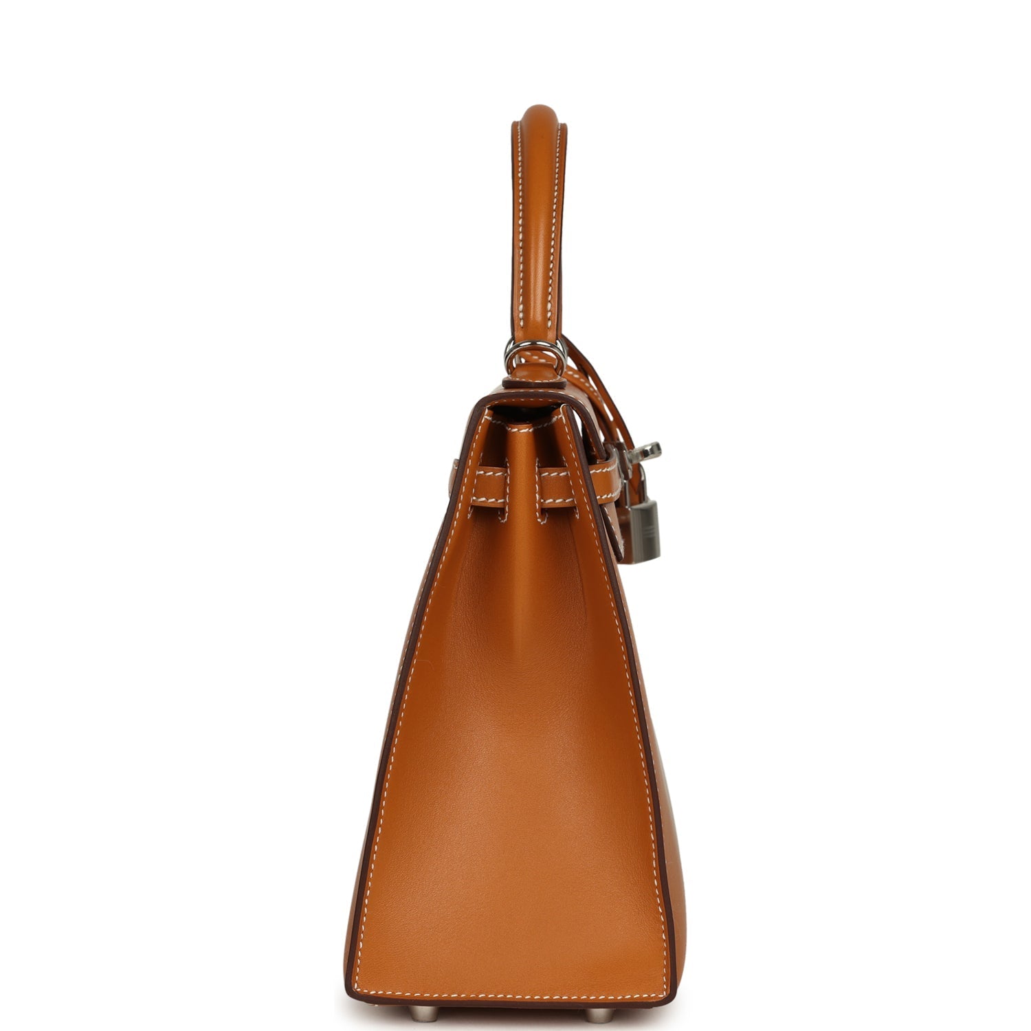 Kelly Sellier 25 Naturel Sable Butler Palladium Hardware Bag