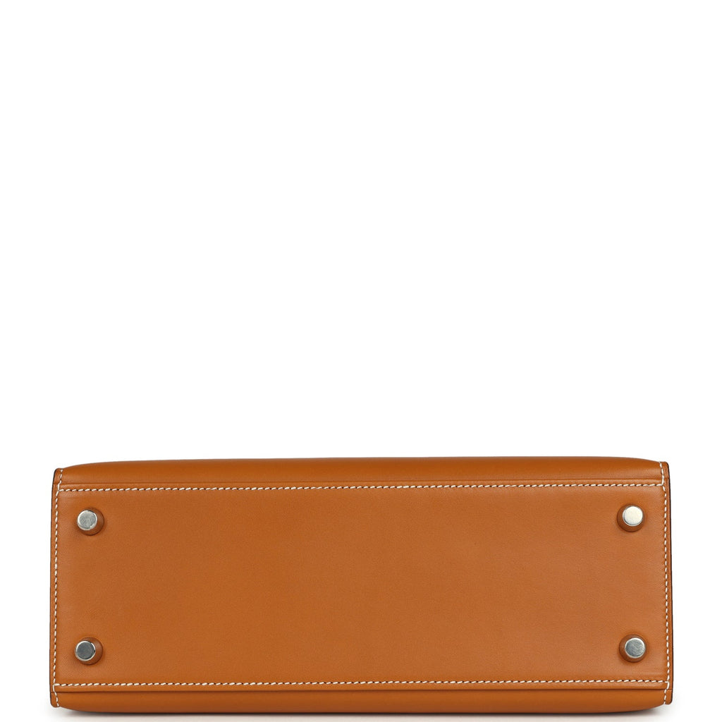 Kelly Sellier 25 Naturel Sable Butler Palladium Hardware Bag