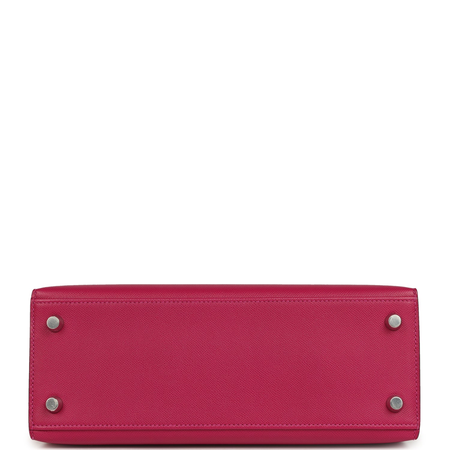 Kelly Sellier 25 Rose Poupre Madame Palladium Hardware Bag