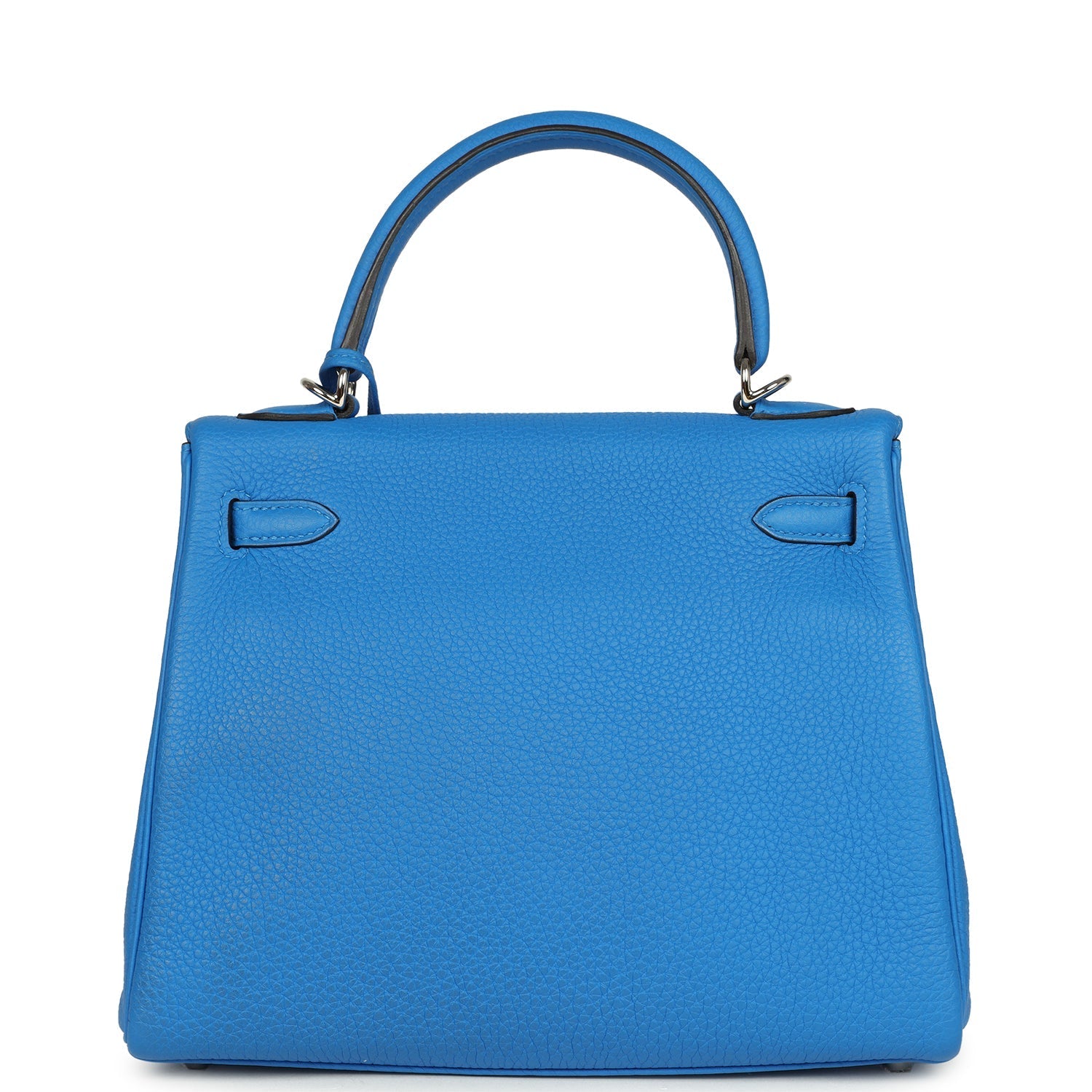 Kelly Retourne 25 Bleu France Togo Palladium Hardware Bag