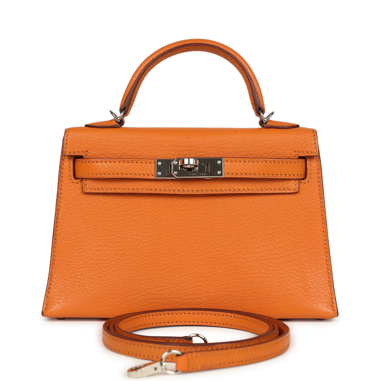 Kelly Sellier 20 Apricot Chevre Mysore Bag