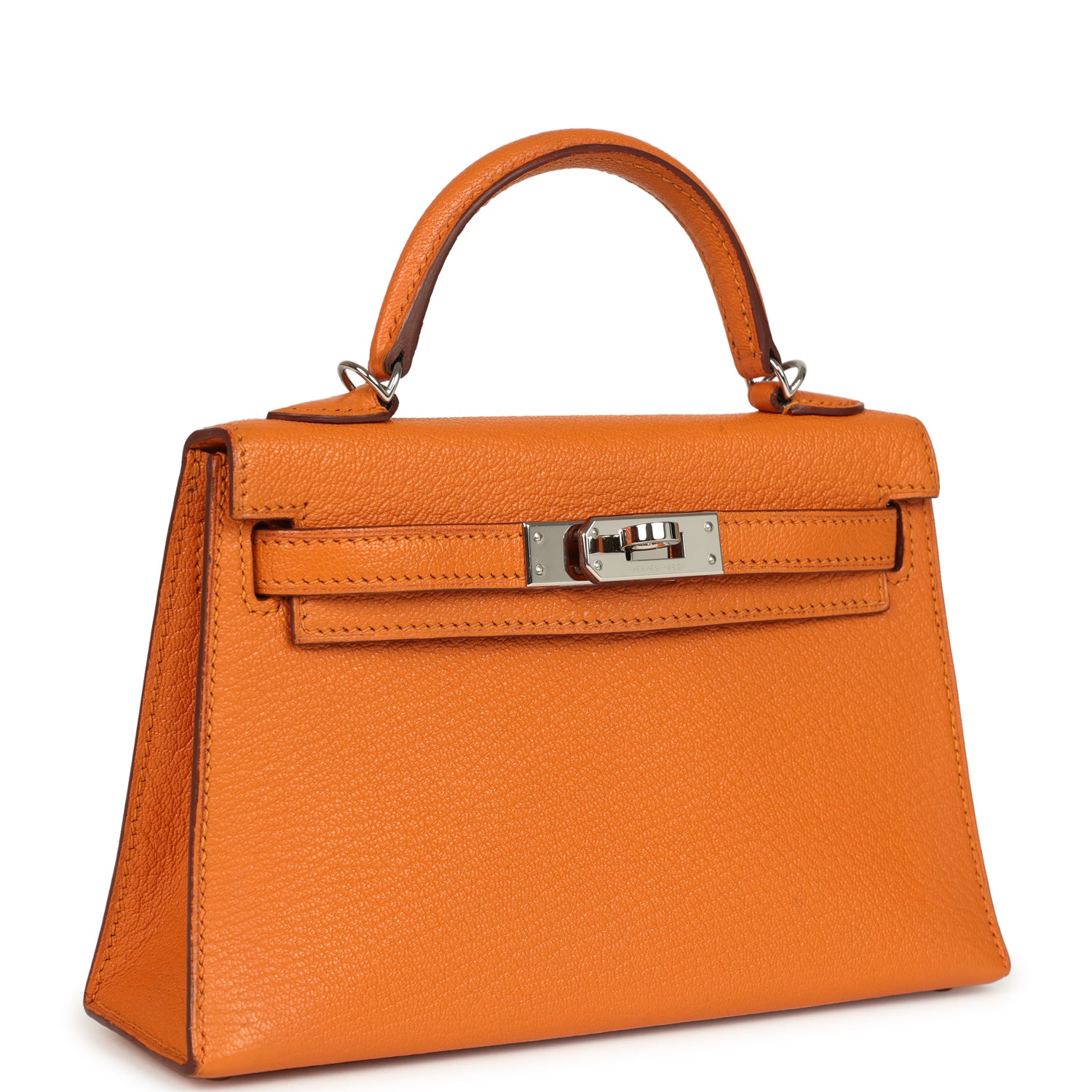Kelly Sellier 20 Apricot Chevre Mysore Bag