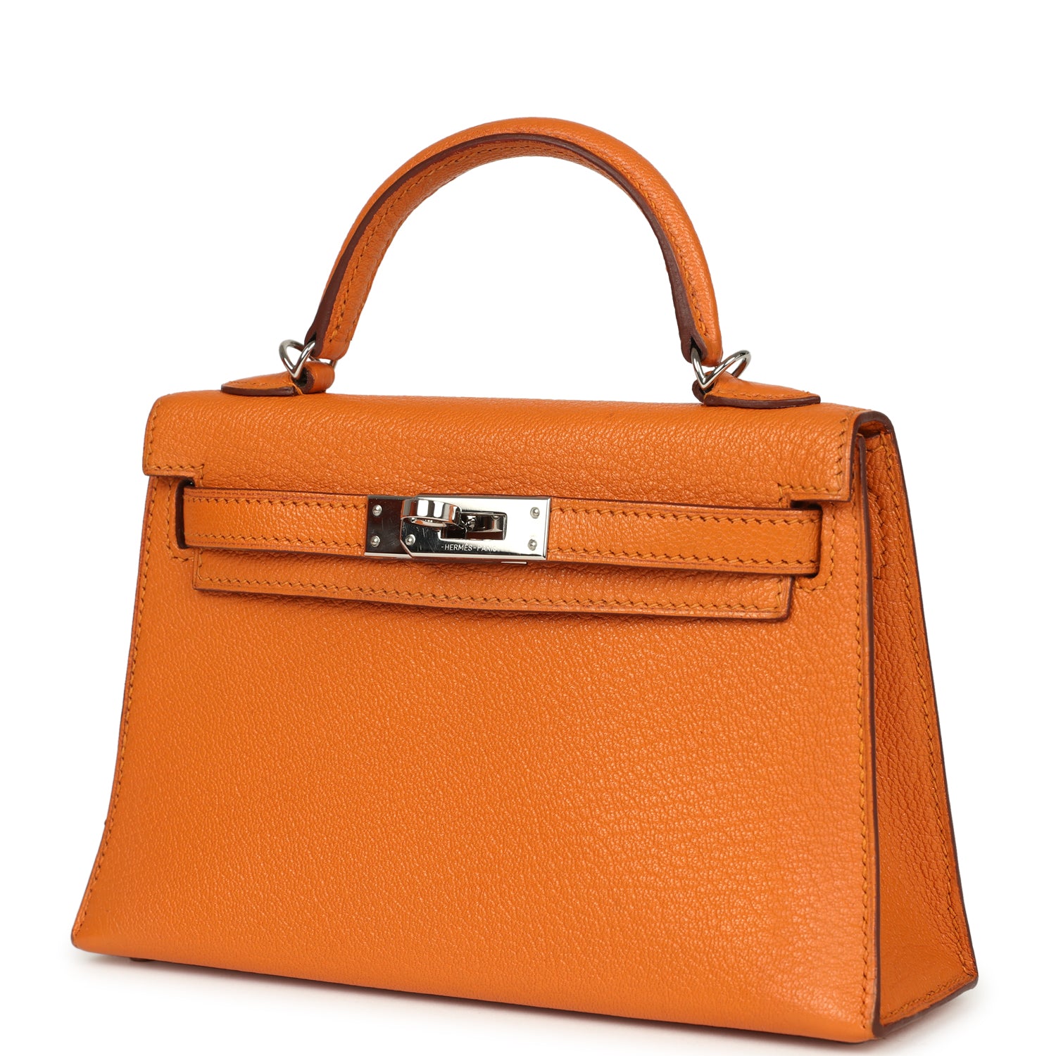 Kelly Sellier 20 Apricot Chevre Mysore Bag