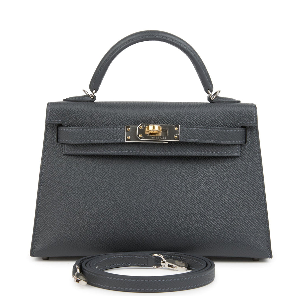 Kelly Sellier 20 Ardoise Epsom Bag
