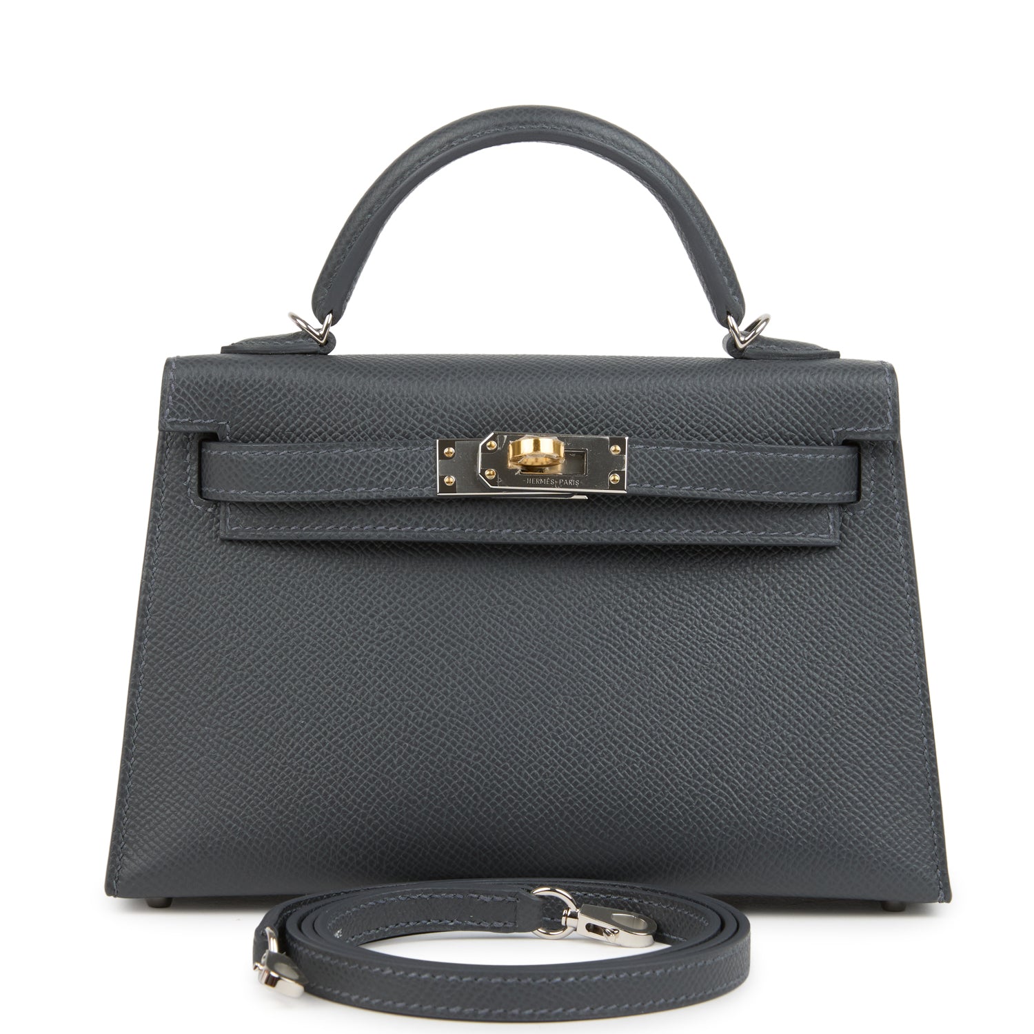 Kelly Sellier 20 Ardoise Epsom Bag