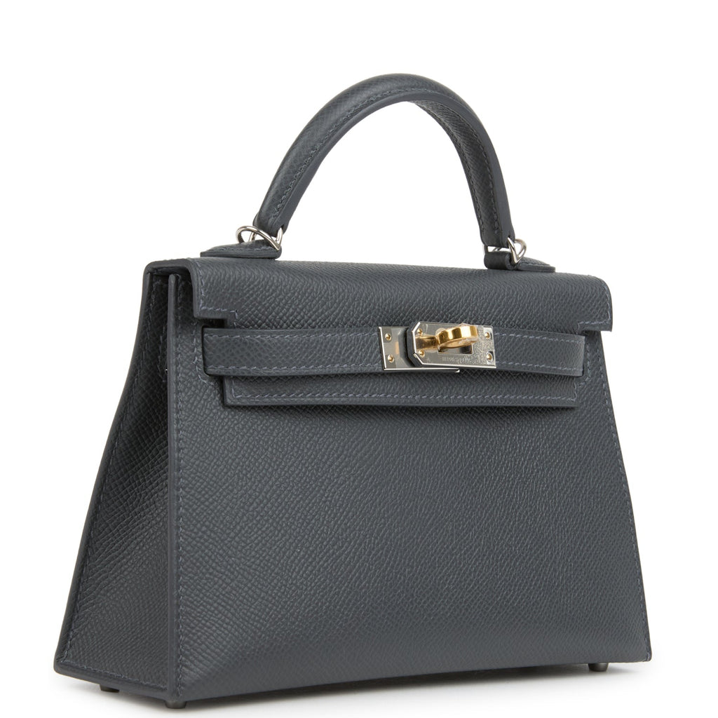 Kelly Sellier 20 Ardoise Epsom Bag