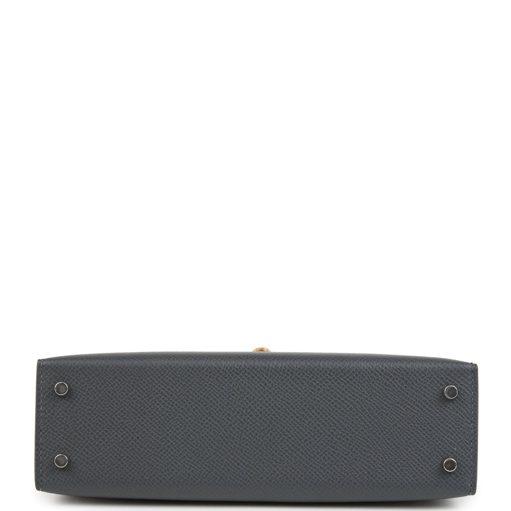 Kelly Sellier 20 Ardoise Epsom Bag