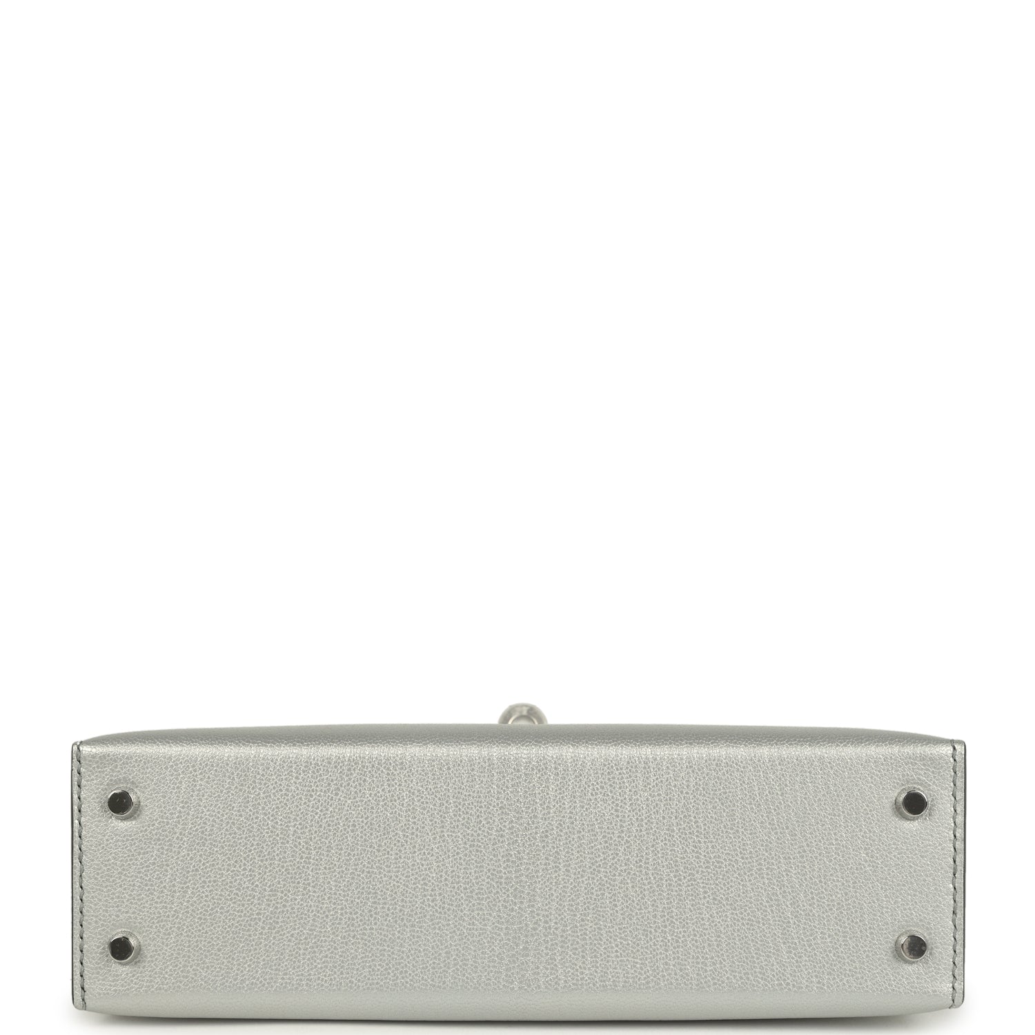 Kelly Sellier 20 Argent Chevre Chamkilight  Bag