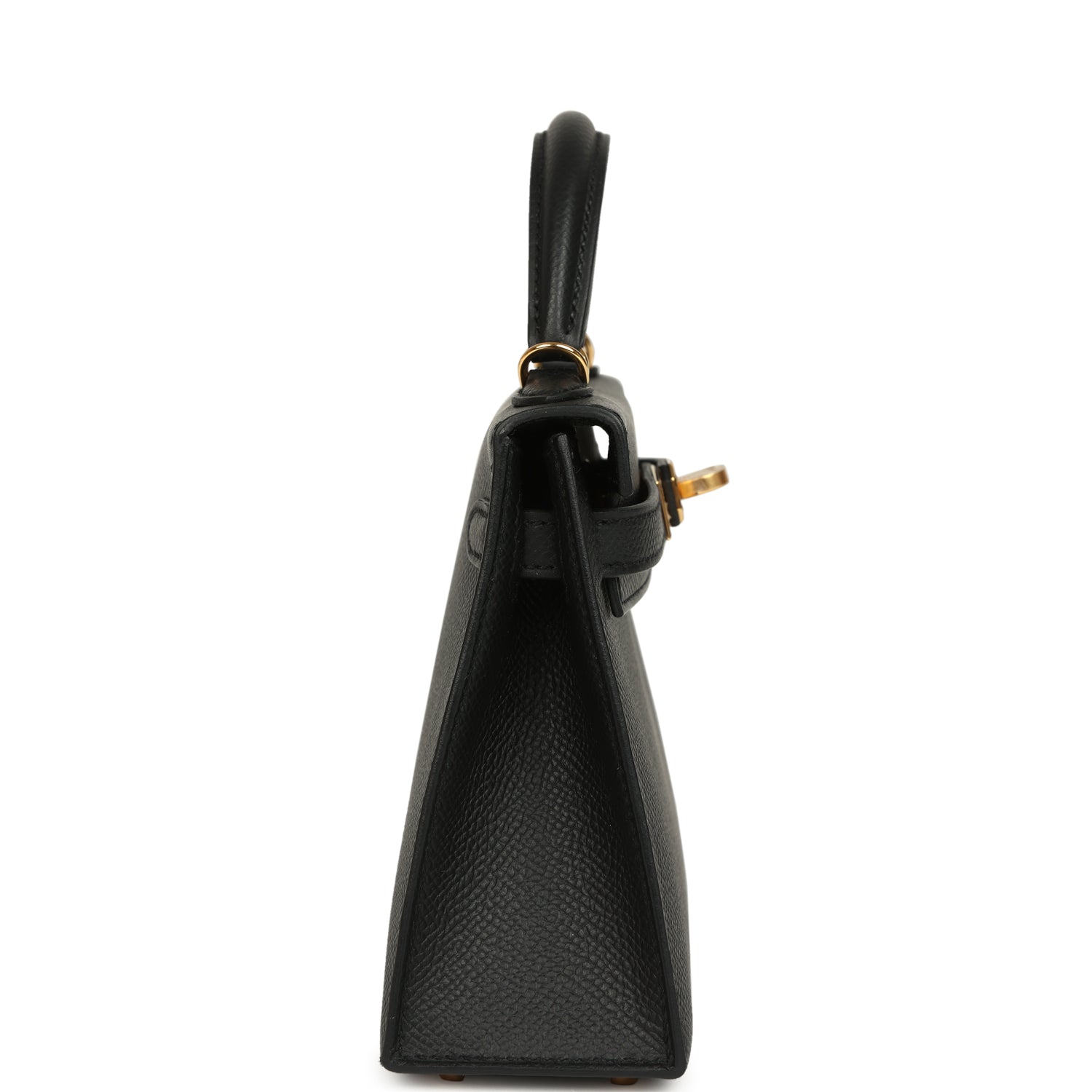Kelly Sellier 20 Black Epsom Bag