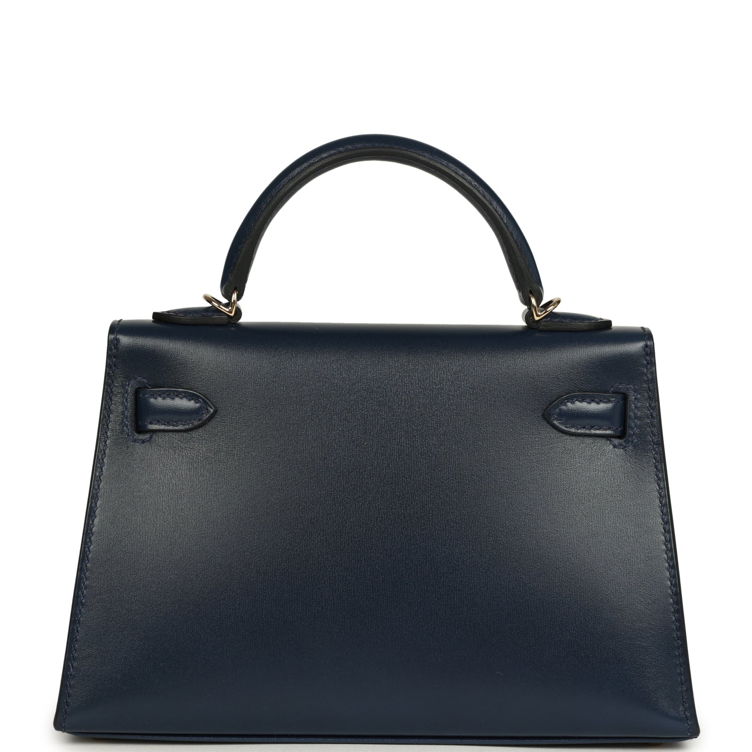 Kelly Sellier 20 Bleu Abysse Box Bag