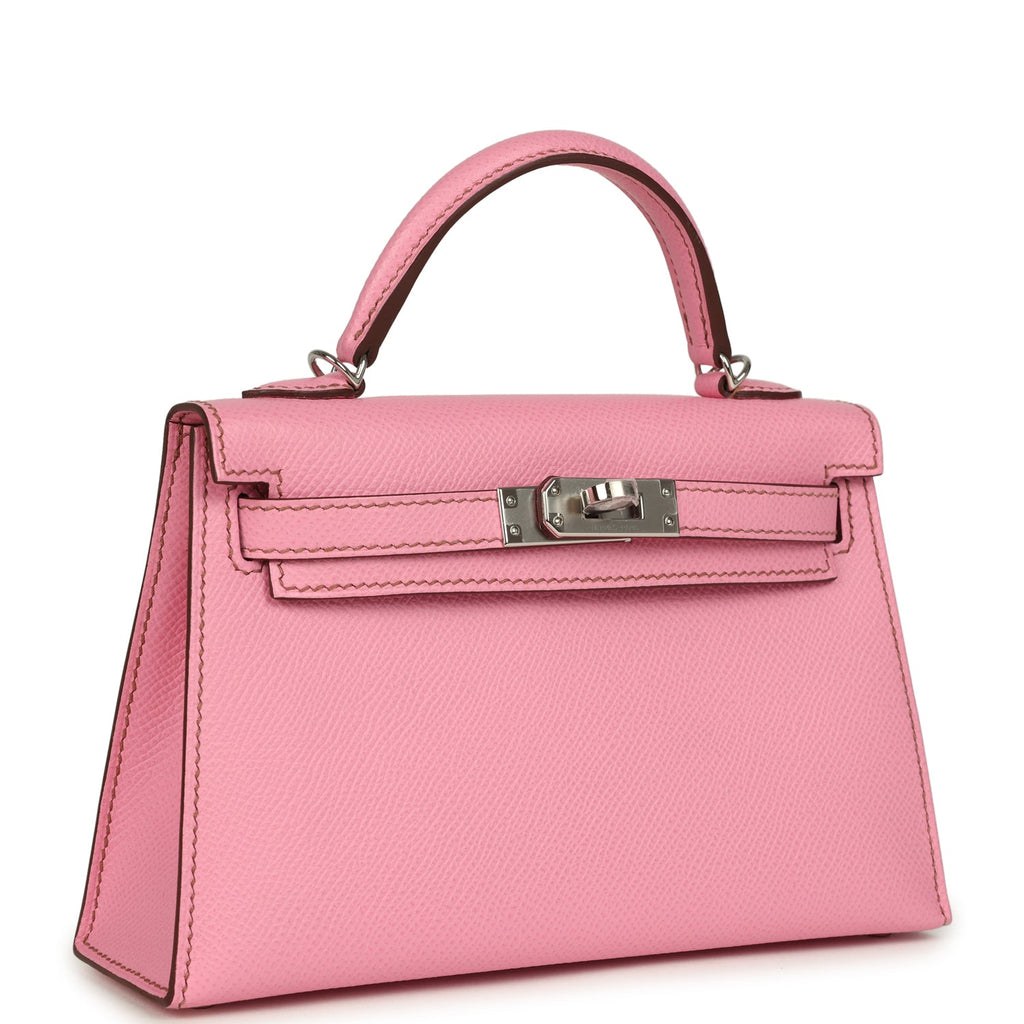 Kelly Sellier 20 Bubblegum Epsom Bag