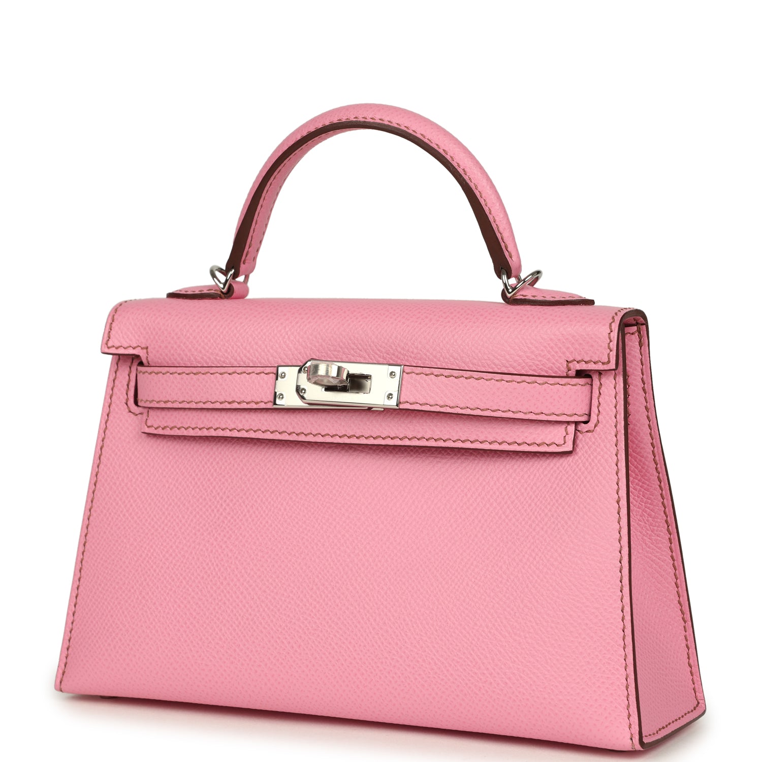 Kelly Sellier 20 Bubblegum Epsom Bag