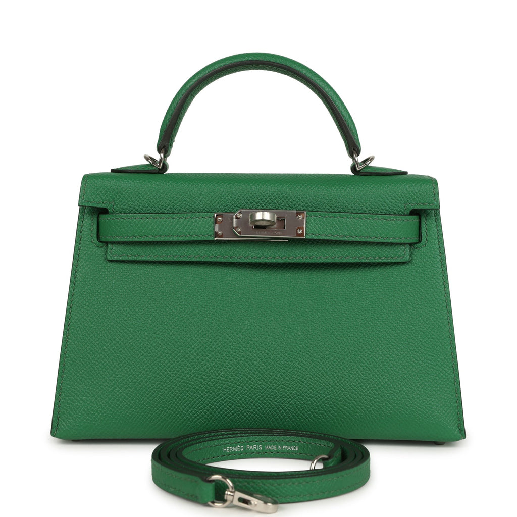 Kelly Sellier 20 Cactus Verso Epsom Bag