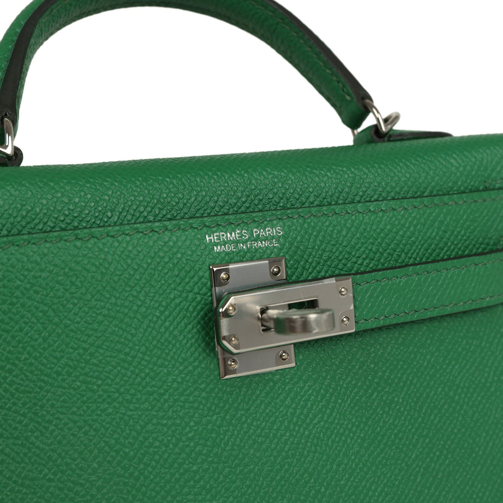 Kelly Sellier 20 Cactus Verso Epsom Bag