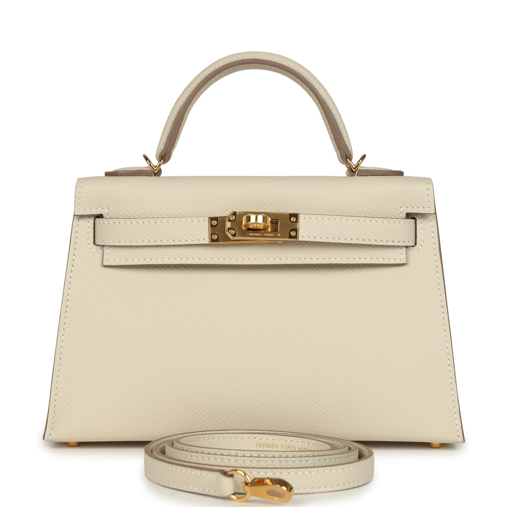 Kelly Sellier 20 Craie Epsom Bag