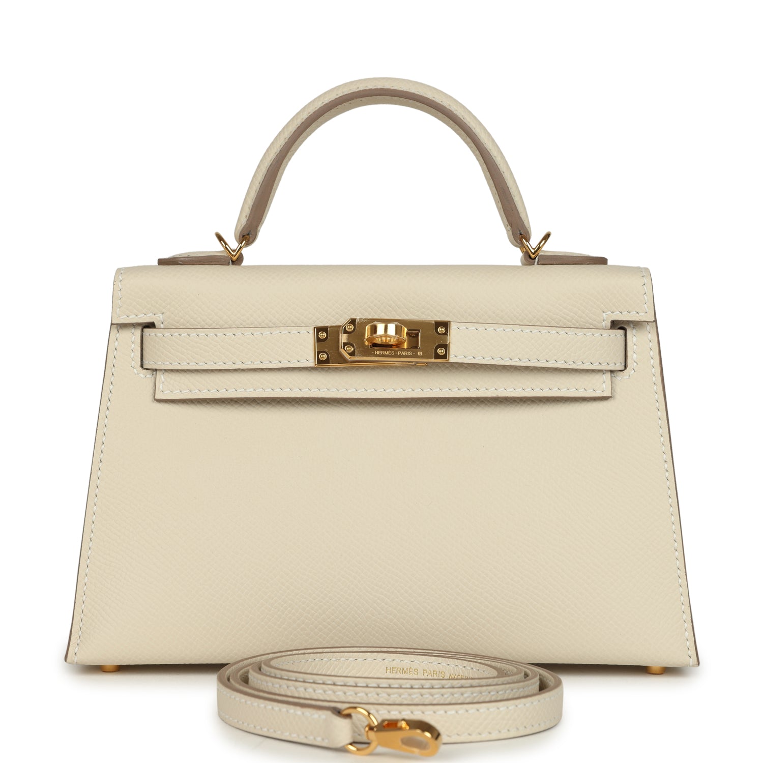Kelly Sellier 20 Craie Epsom Bag