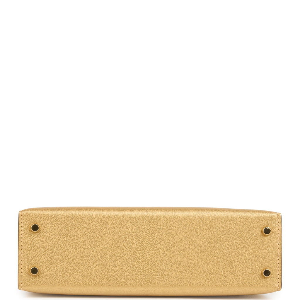 Kelly Sellier 20 Dore Chevre Chamkilight Bag