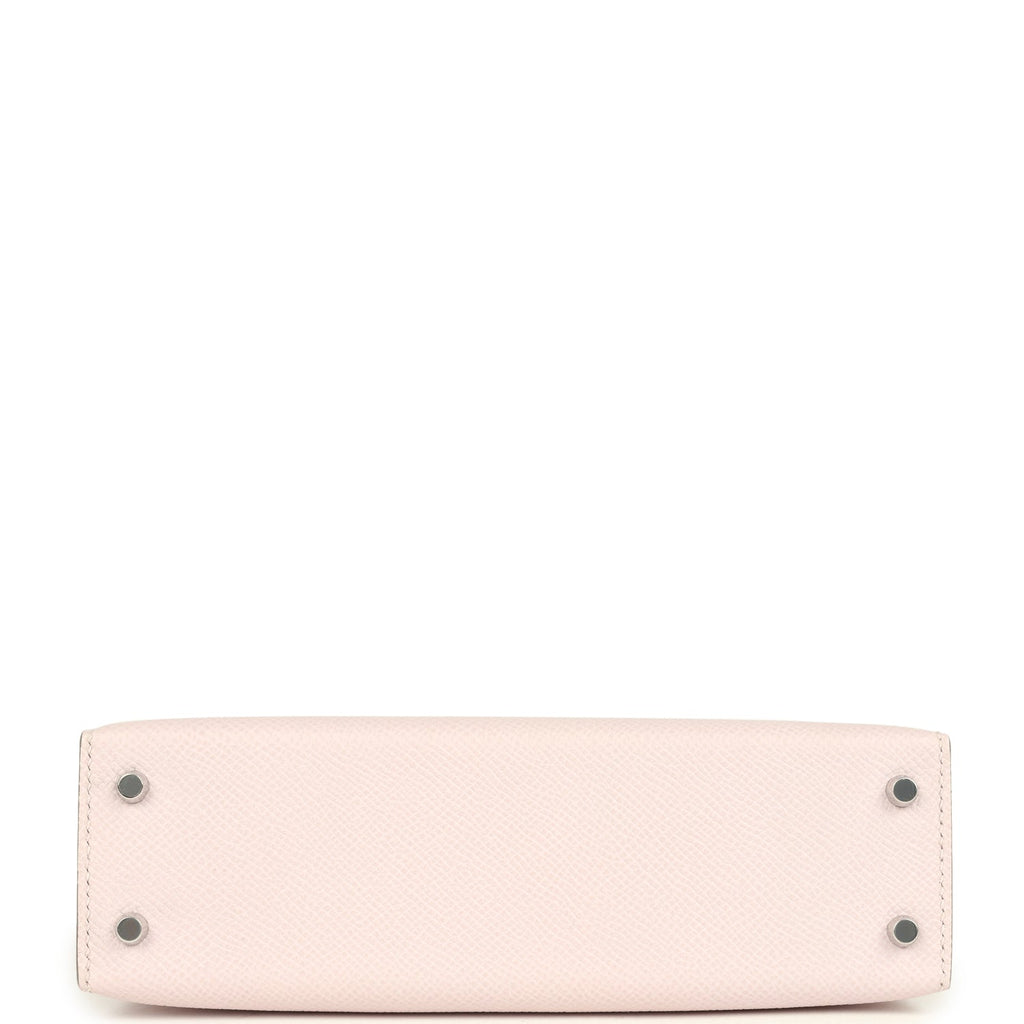 Kelly Sellier 20 Mauve Pale and Craie Epsom Bag