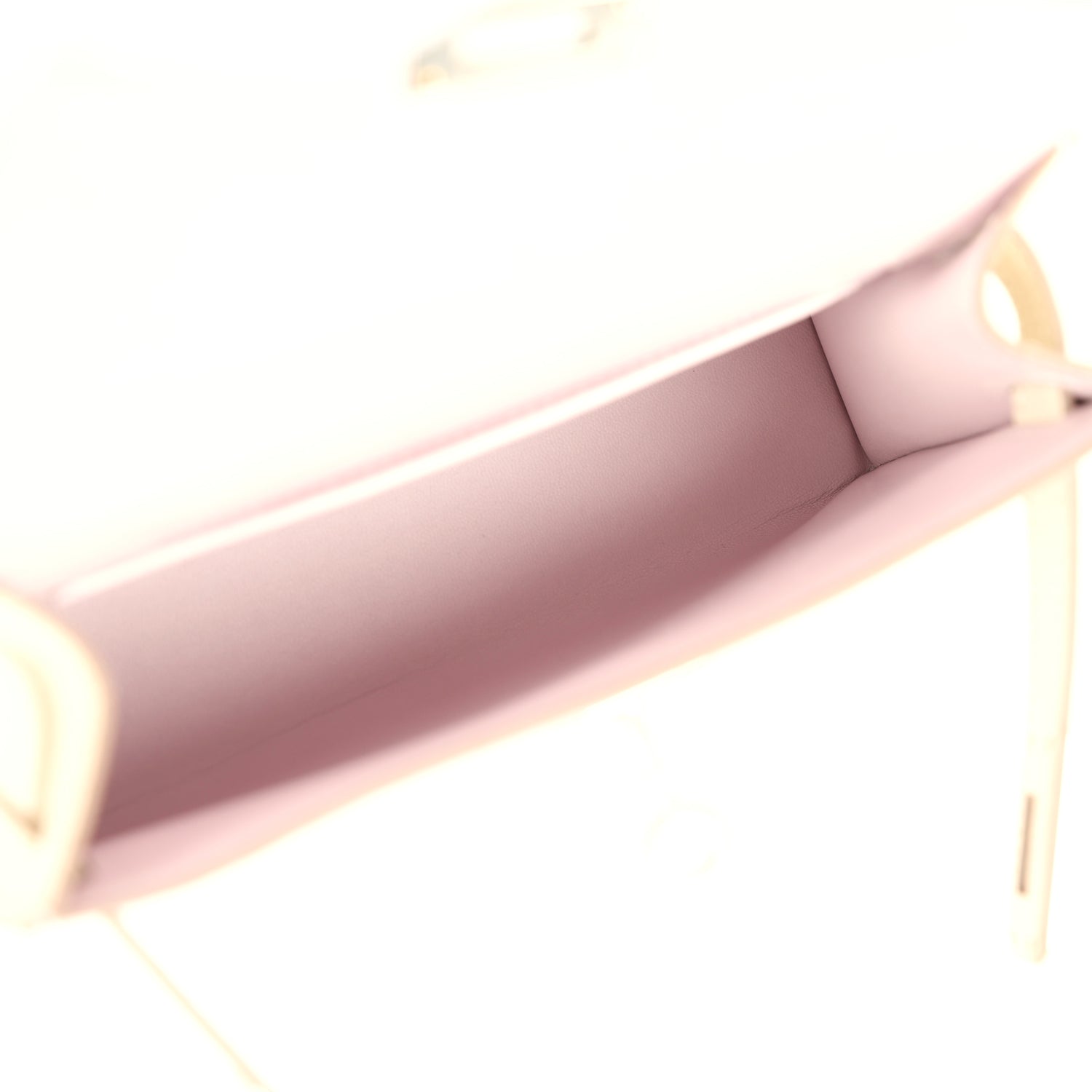 Kelly Sellier 20 Mauve Pale and Craie Epsom Bag
