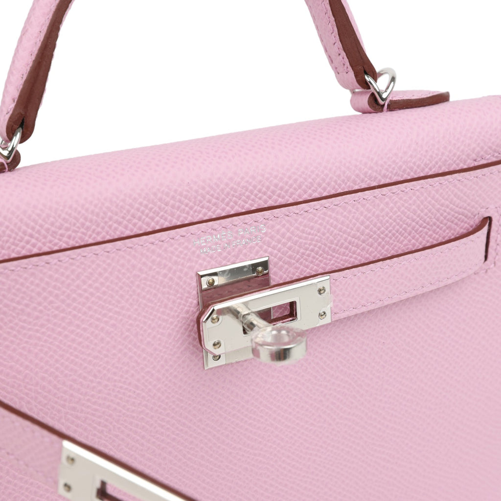 Kelly Sellier 20 Mauve Sylvestre Epsom Bag