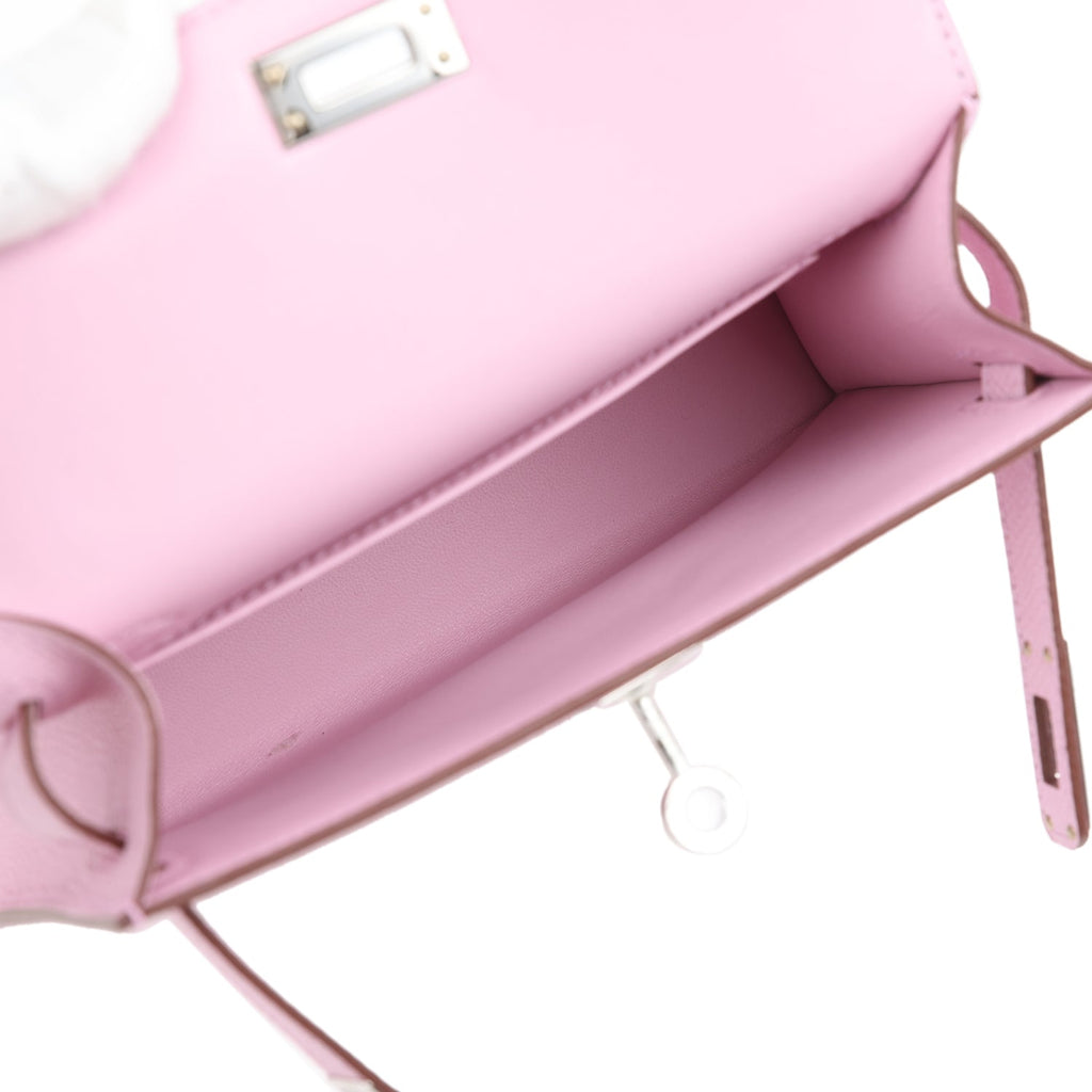 Kelly Sellier 20 Mauve Sylvestre Epsom Bag