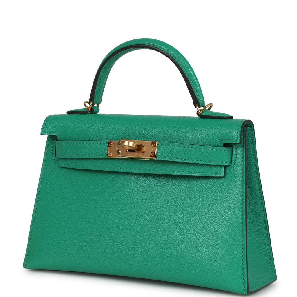 Kelly Sellier 20 Menthe Chevre Chamkila Bag
