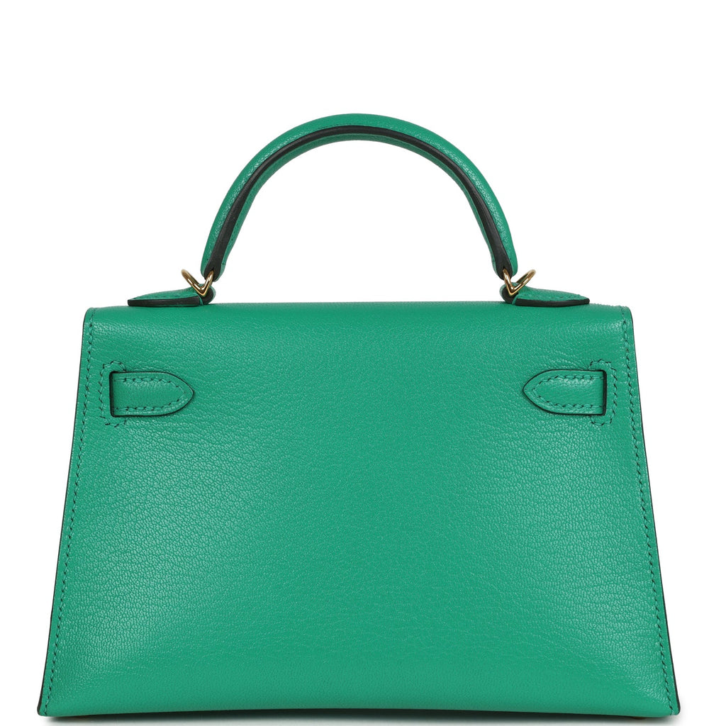 Kelly Sellier 20 Menthe Chevre Chamkila Bag