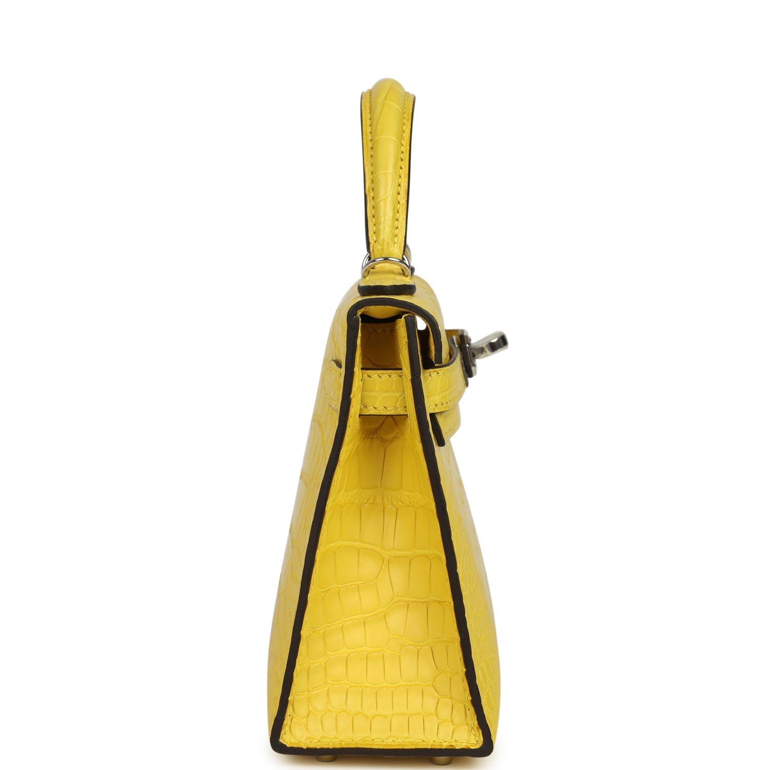 Kelly Sellier 20 Mimosa Matte Alligator Bag