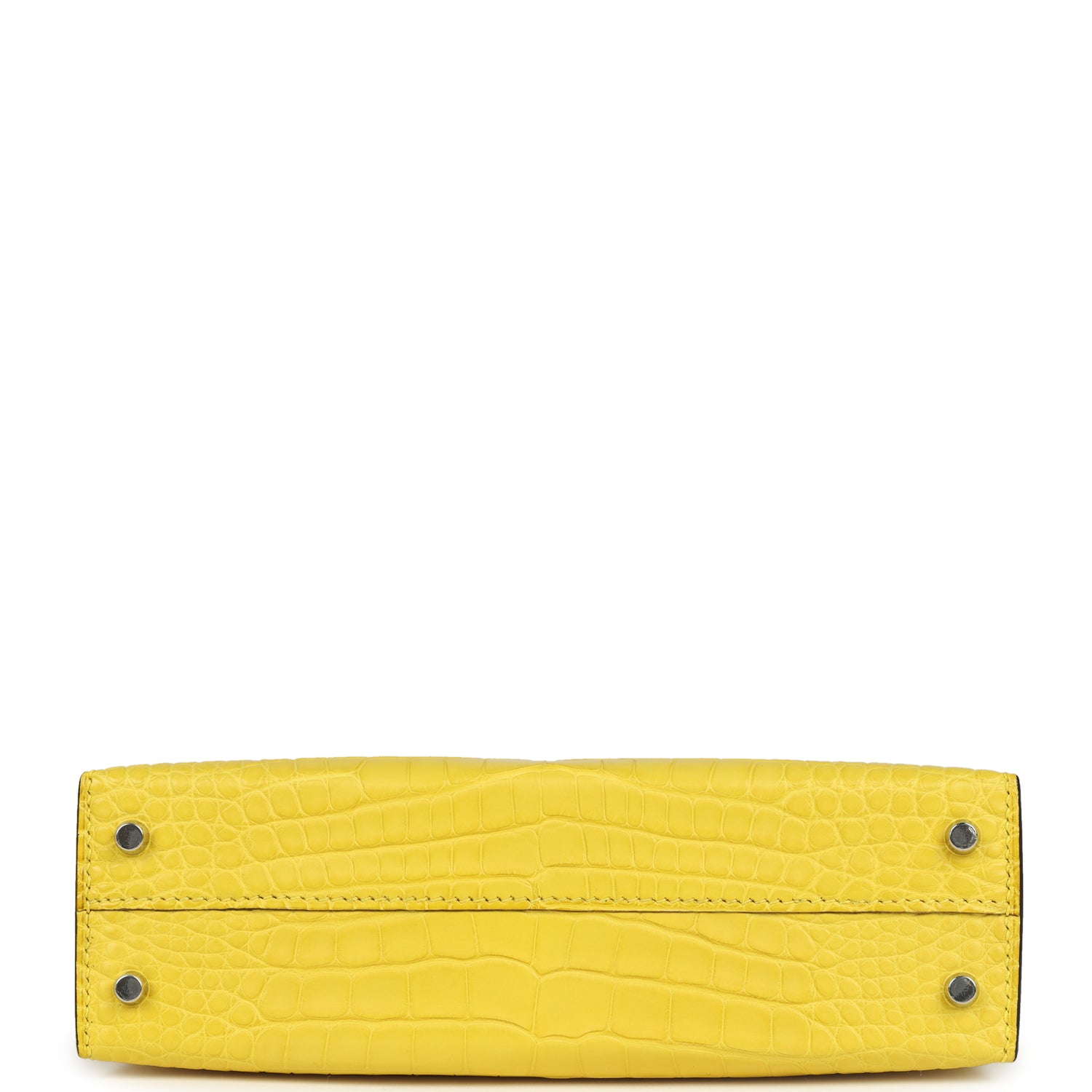 Kelly Sellier 20 Mimosa Matte Alligator Bag