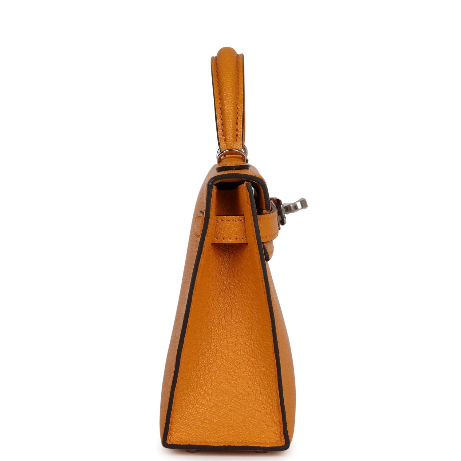 Kelly Sellier 20 Moutarde Chevre Bag