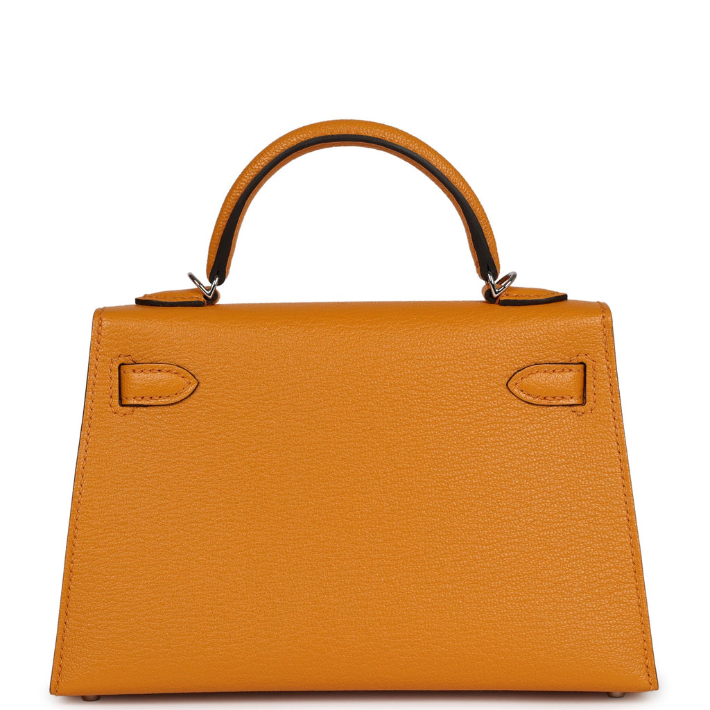 Kelly Sellier 20 Moutarde Chevre Bag
