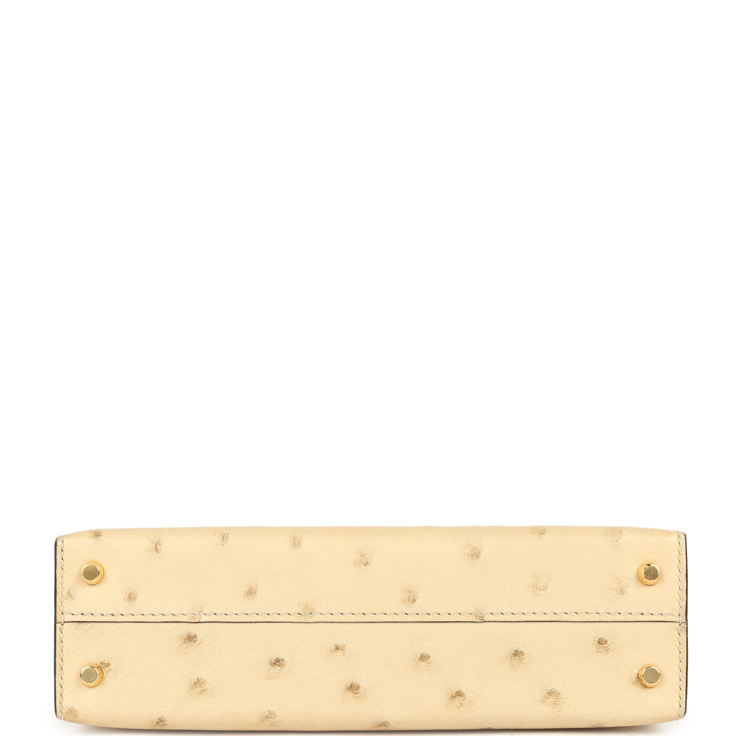Kelly Sellier 20 Parchemin Ostrich Bag
