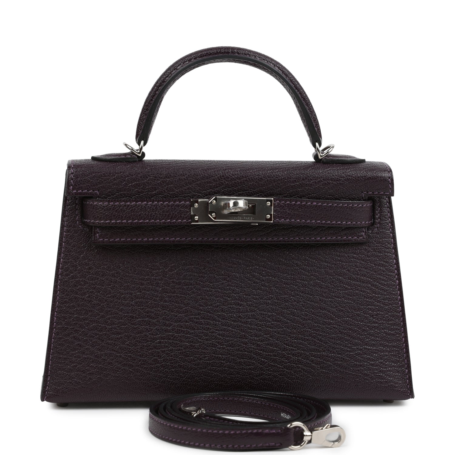 Kelly Sellier 20 Raisin Verso Chevre Mysore Bag